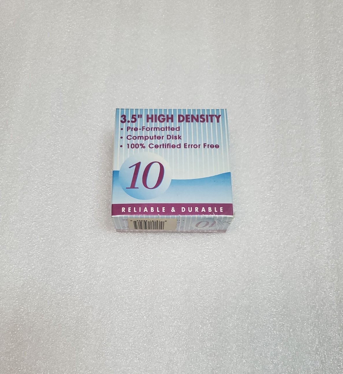 High Density 3.5"  Computer Disk Pre-Formatted 10 pack NEW SEALED