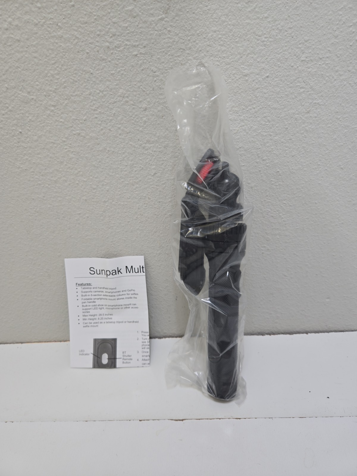 GENUINE Sunpak - Multi-Use 29.5-Inches Tripod ** PLEASE READ DESCRIPTION **
