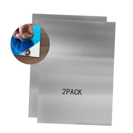 430 Stainless Steel Metal Plates, 1" x 6" Inch, 0.5mm Thick--6inch x 12inch 2