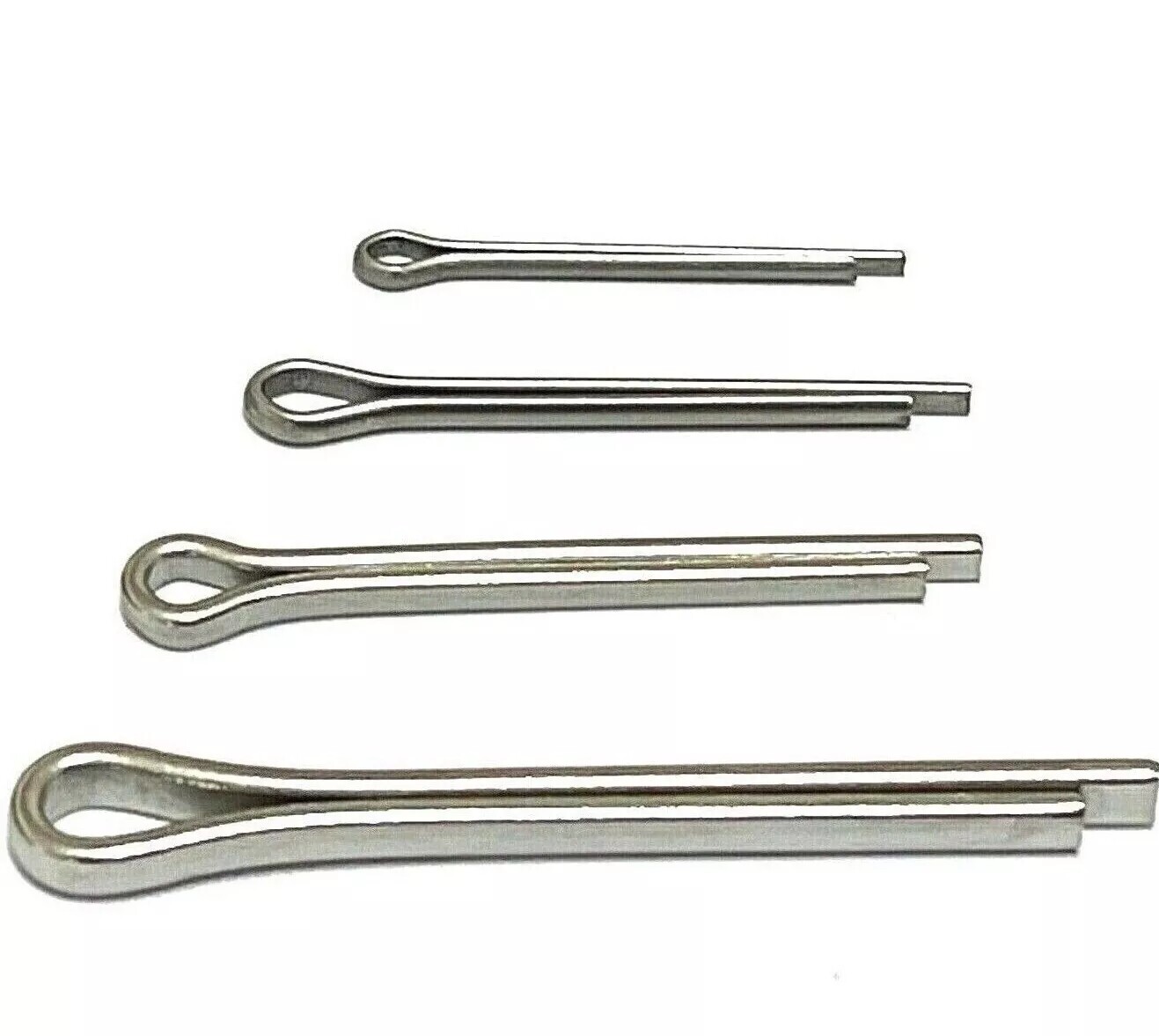 Split-Pins / Split Cotter Pins A2 Stainless Steel 1mm/1.2/1.5/2/2.5/3/3.2mm