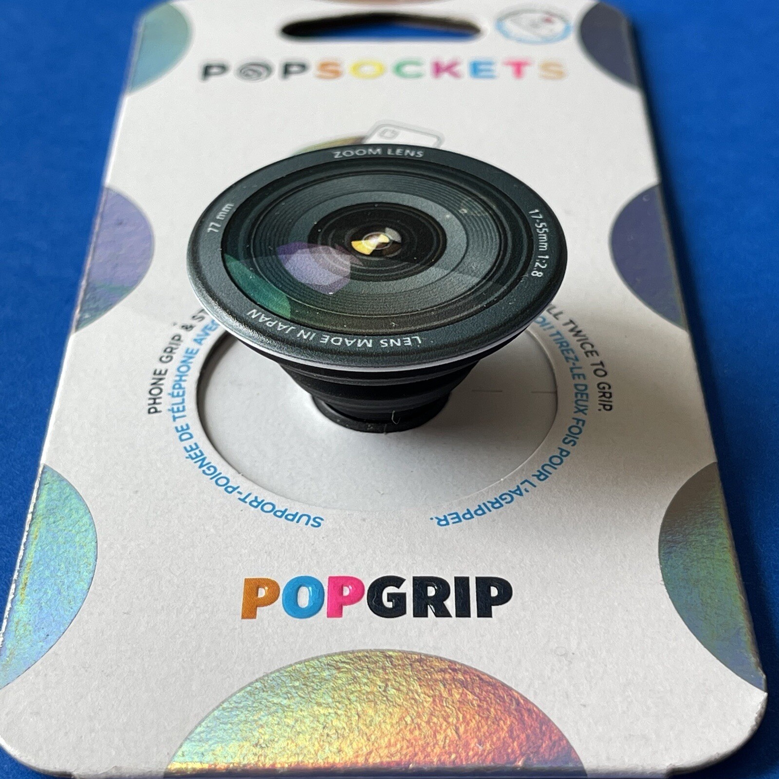 Popsockets PopGrip: Phone Holder & Stand - SHUTTER - Looks Like A Camera Lens‼️
