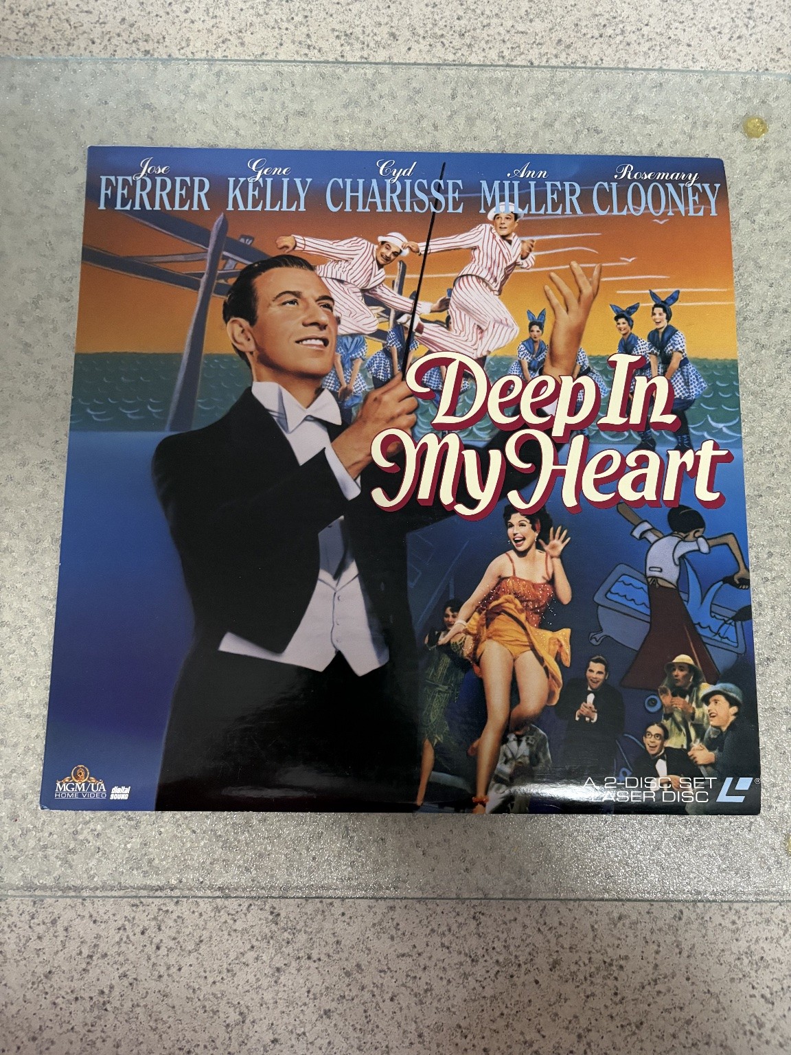 Deep In My Heart LaserDisc 1954 Musical 2-Disc Set MGM/UA Home Video