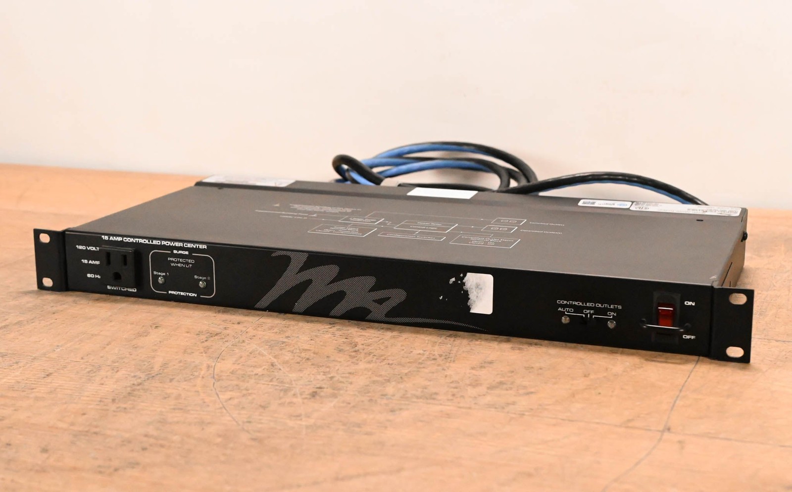 Middle Atlantic PDC-915R-6 15A Rackmount Power Strip with 9 Outlets CG01PXY