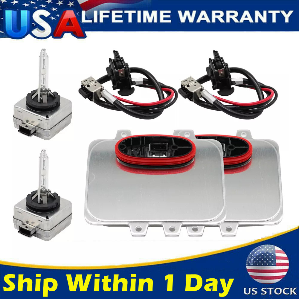 2x Xenon HID Headlight Ballast &D1S Bulb Igniter For 2007-2013 Cadillac Escalade