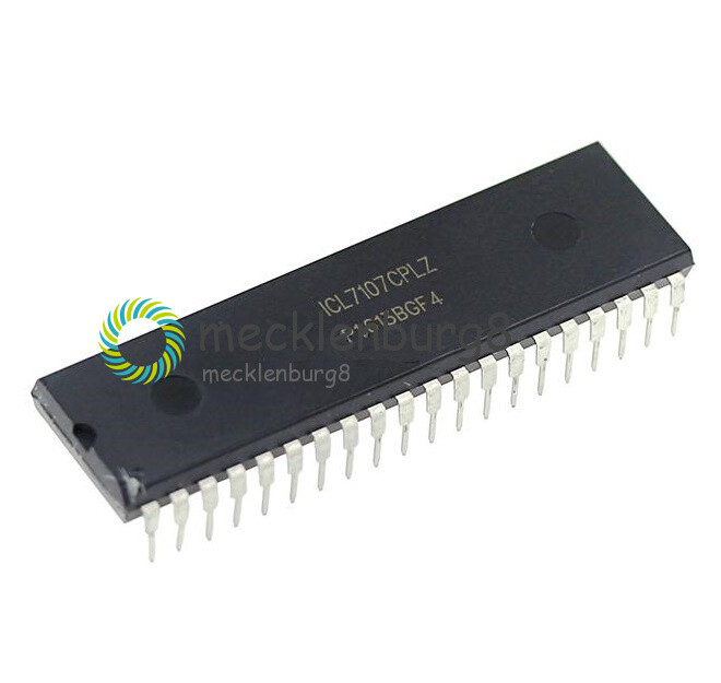 2pcs ICL7107CPLZ ICL7107 DIP-40 LCD/LED Display, A/D Converters NEW