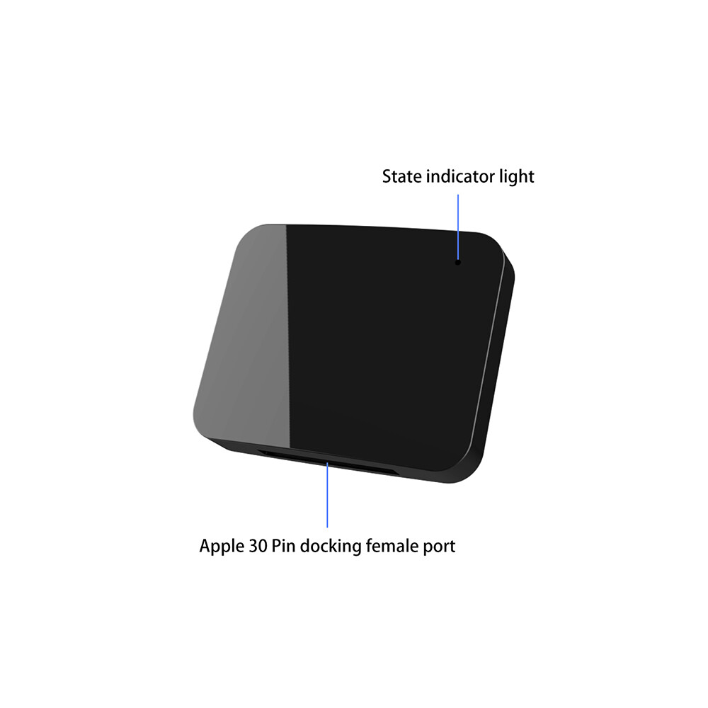 Dock For iPod/iPhone Wireless Music Adapter 30 Pin Bluetooth 5.1 Audio Receiver