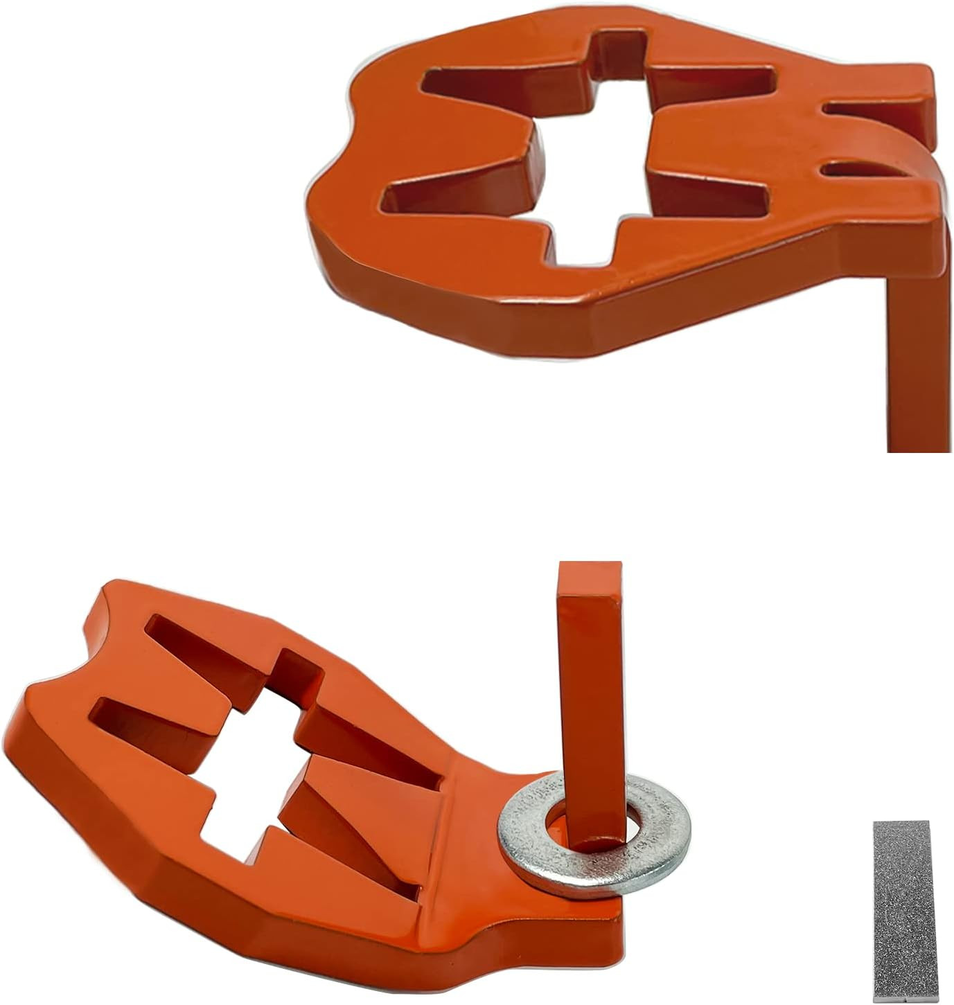 T-Post Gate Hinge Pins, Hang a Gate from a Metal T Post, Easy to Install,Hang a