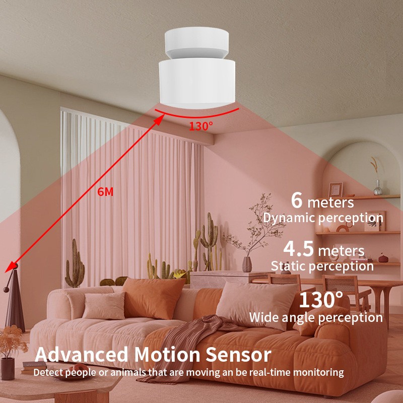 TYSHUN Smart Presence Sensor 24GHz mmWave Radar Human Detection Motion Sensor