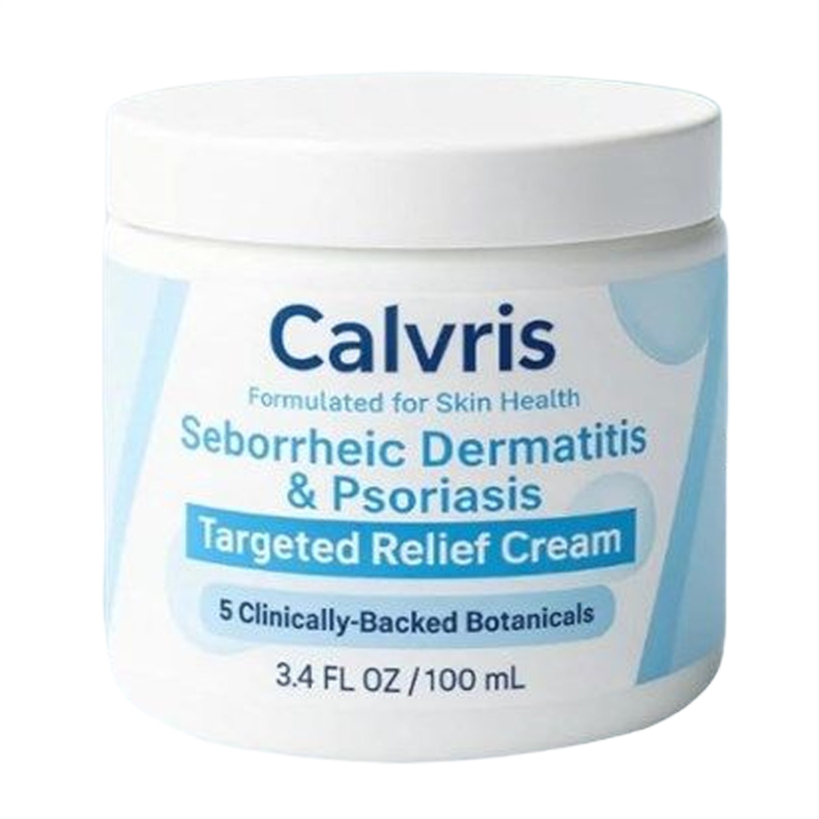 Calvris Seborrheic D-ermatitis Anti Itch Cream Soothing Natural Moisturizer 100g