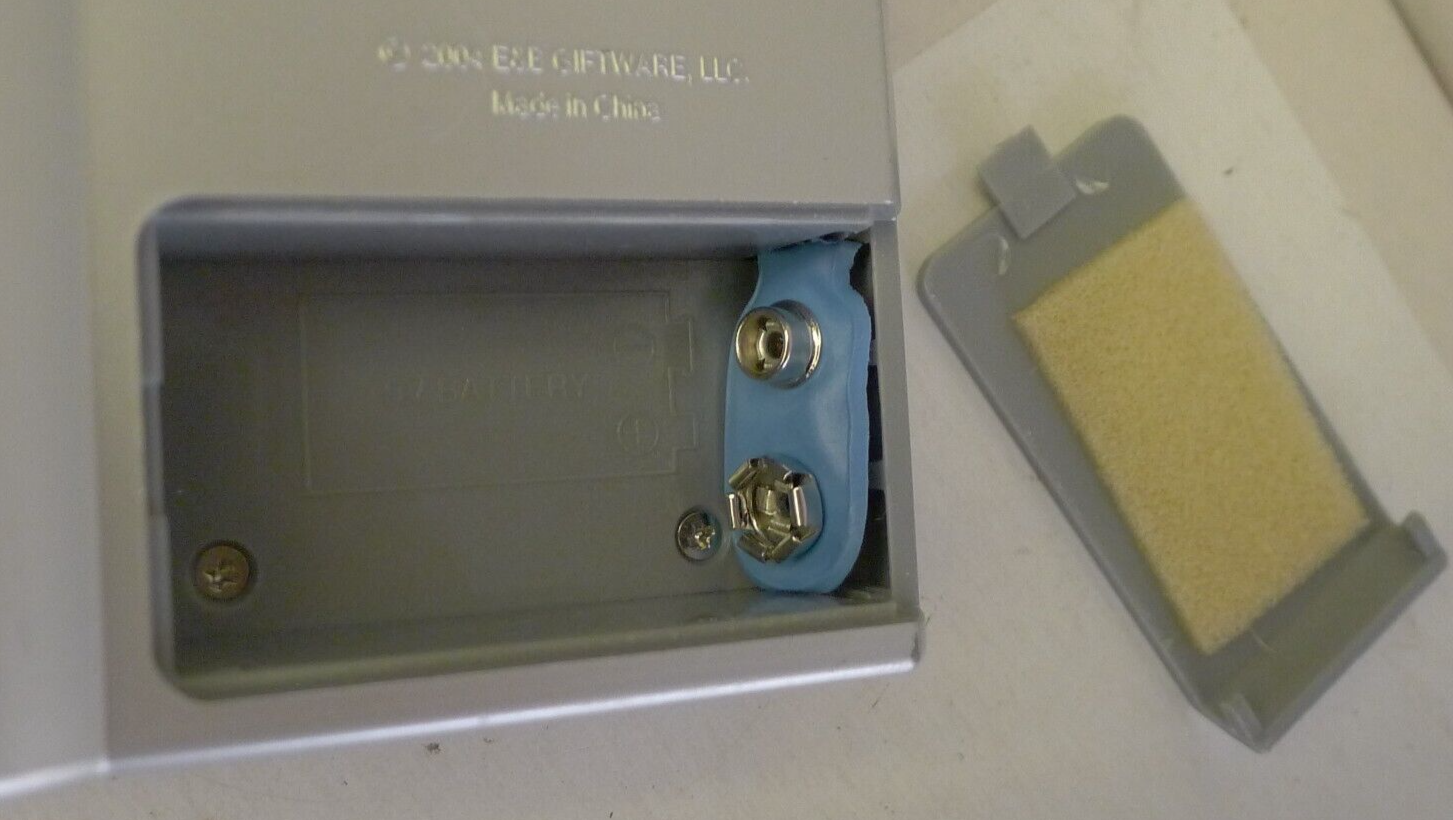 E & B Giftware Ultrasonic Tape Measure from 2004 - TESTED
