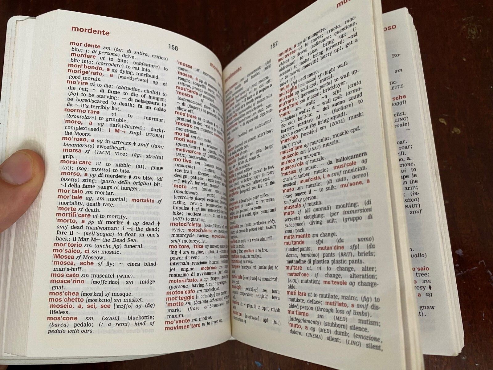 Collins Pocket Italian Dictionary Colour Edition 1995
