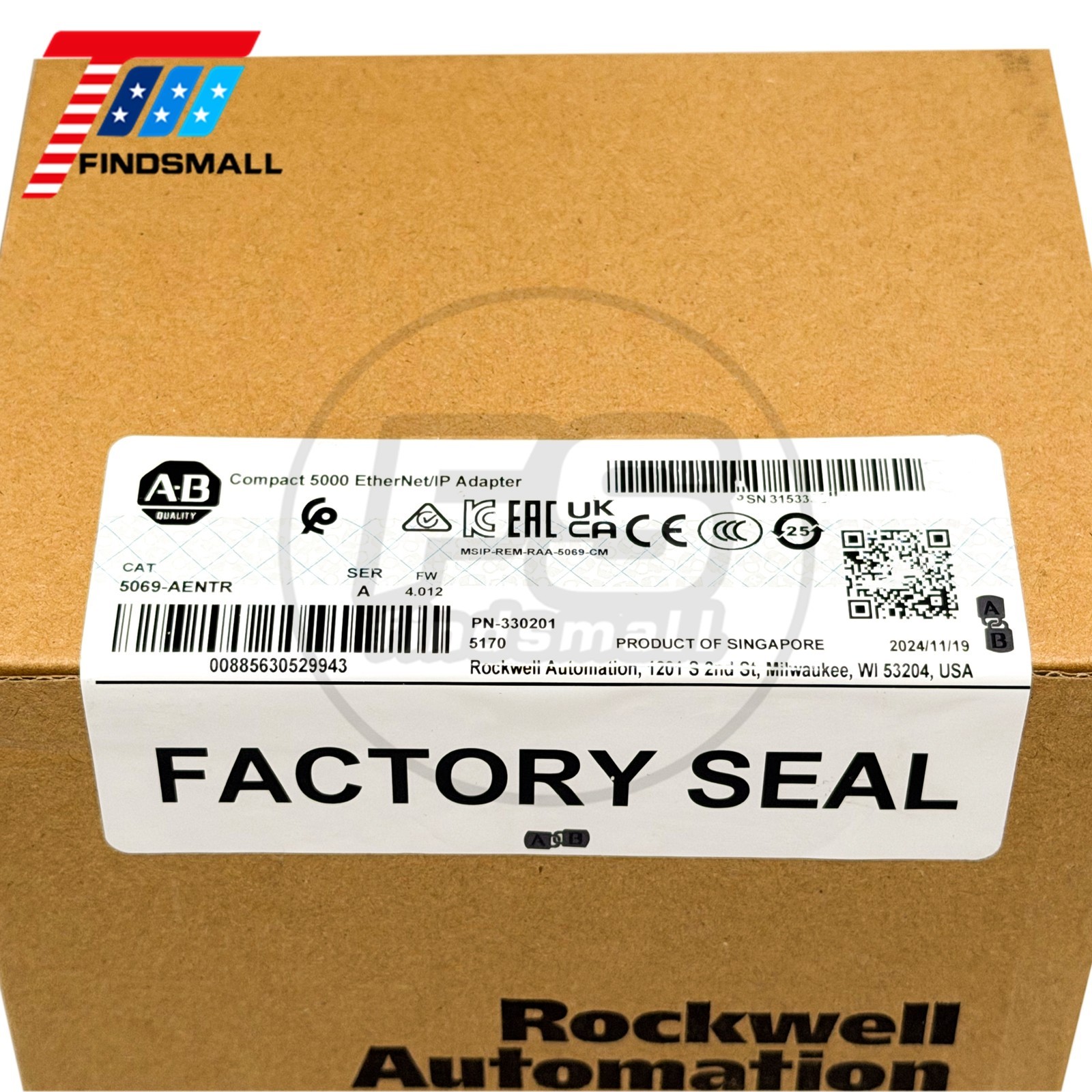 2025 NEW Factory Sealed Allen Bradley 5069-AENTR EtherNet/IP Adapter 5069AENTR