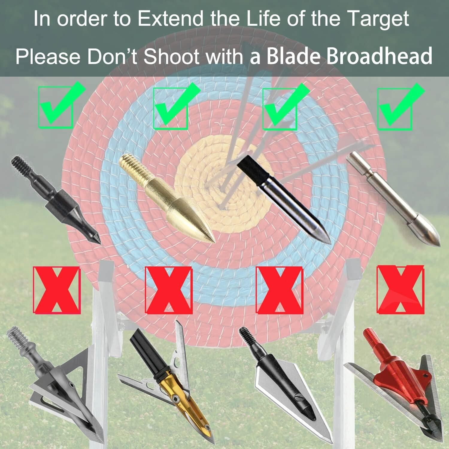 Three-Layer Straw Target for Practice