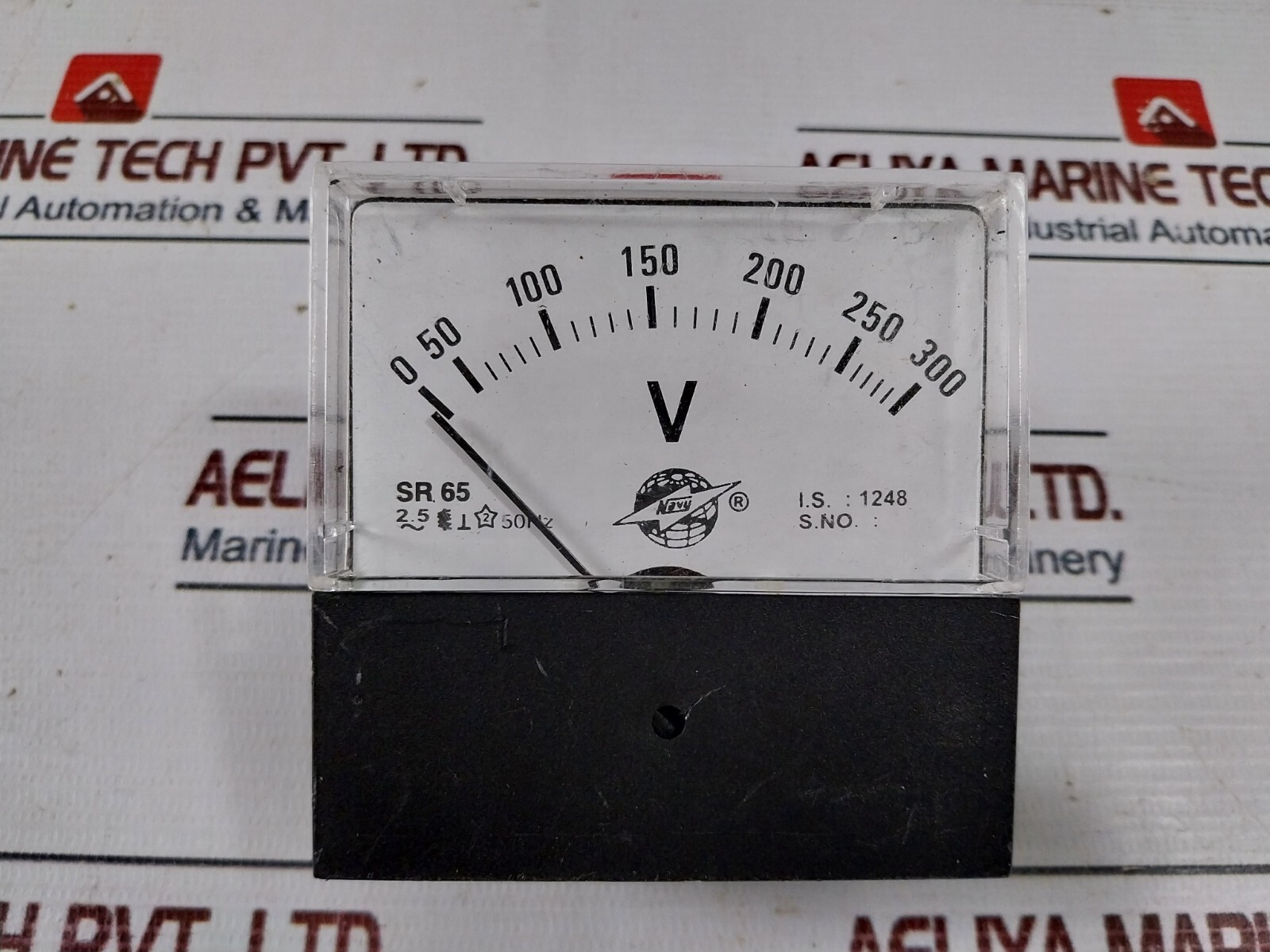 NAVY SR65 Analog Voltmeter 0-300V 15K-10W