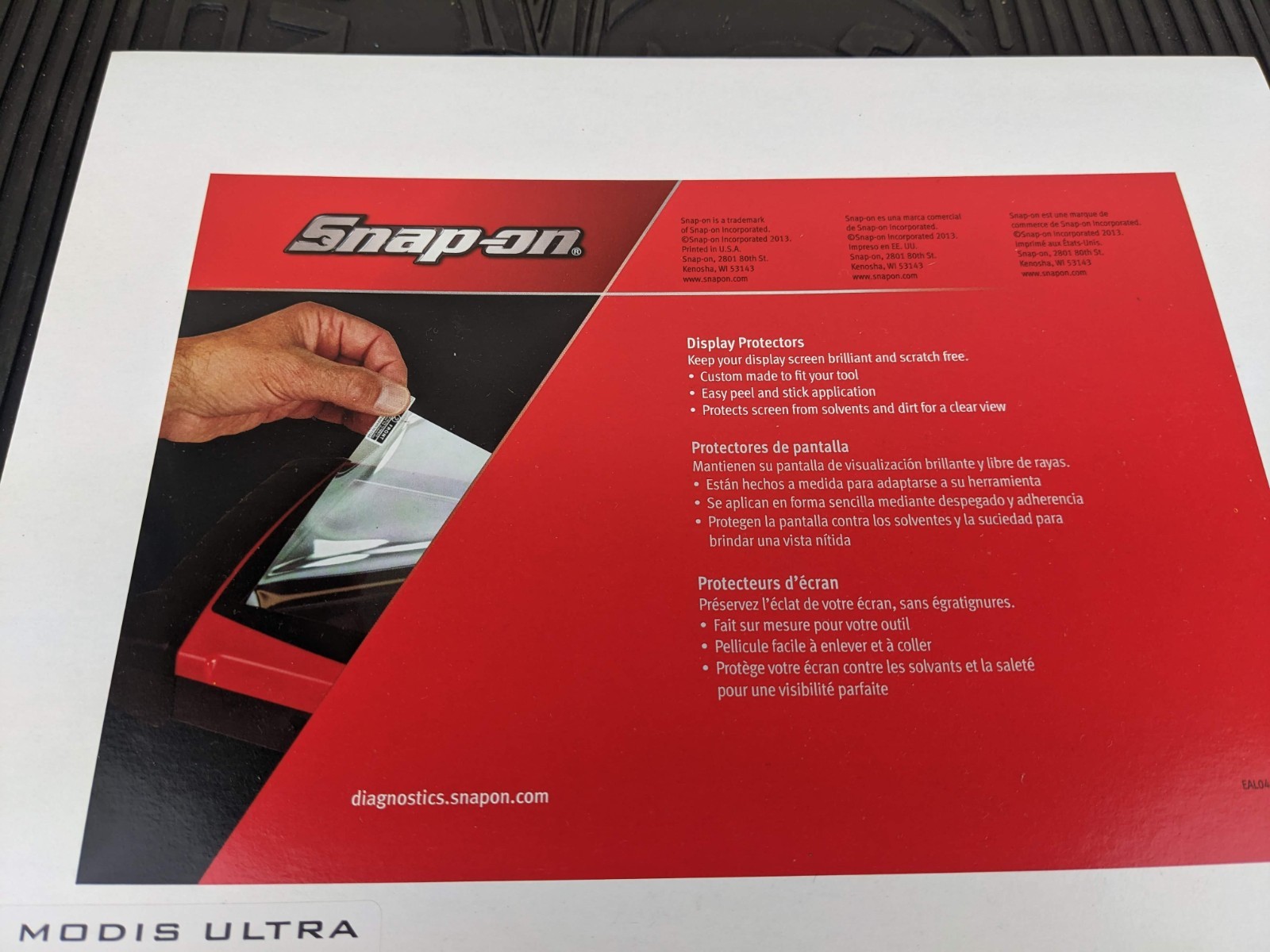 #bb098  NEW Snap On Screen Protector for Modis Ultra