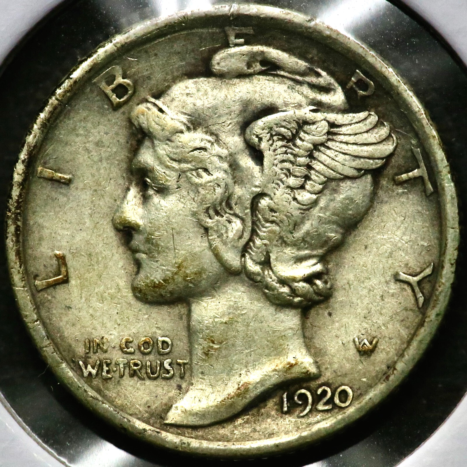 1920-S Mercury Head Dime 10 Cents R1142