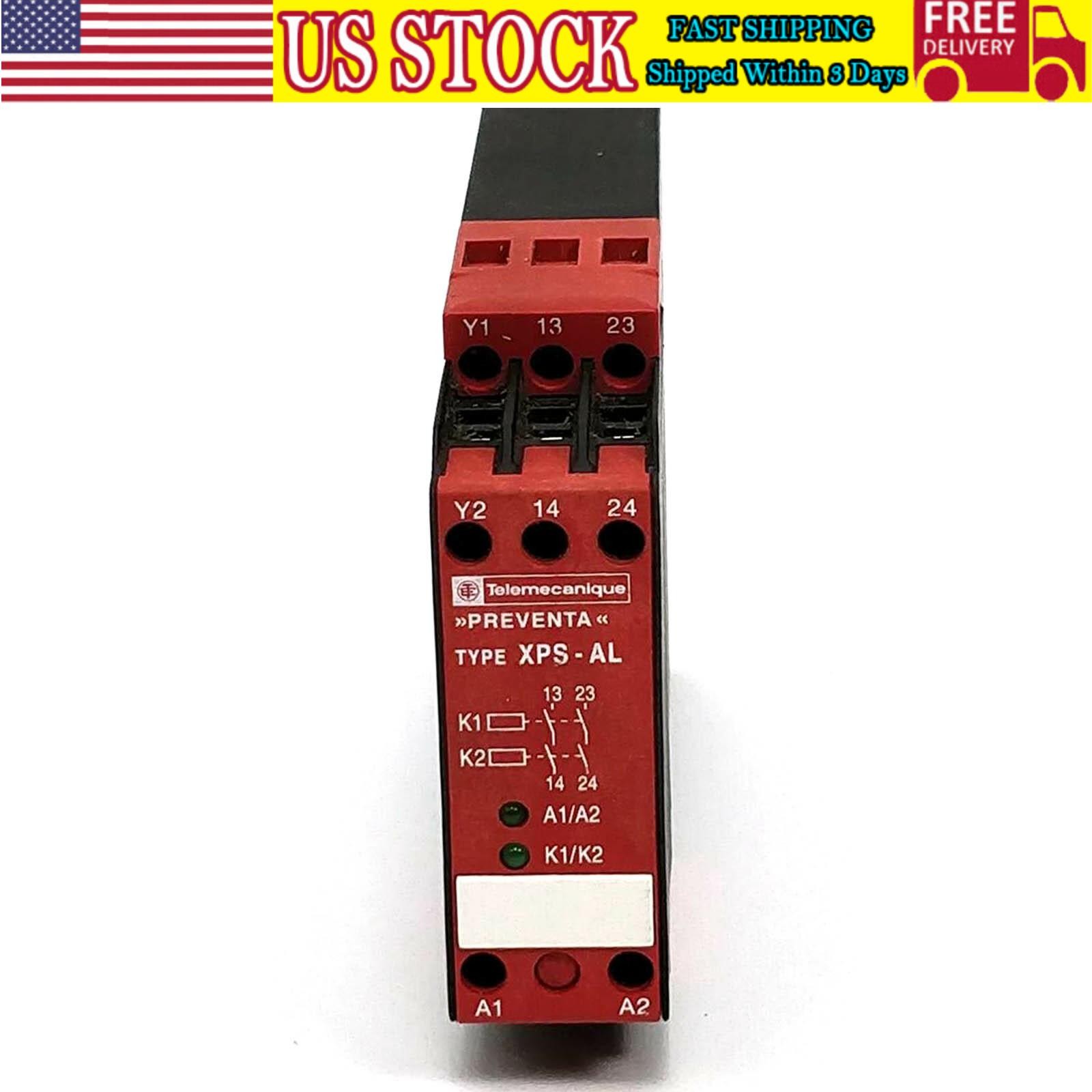 New In Box SCHNEIDER TELEMECANIQUE XPSAL5110 Safety Relay 24VAC/DC