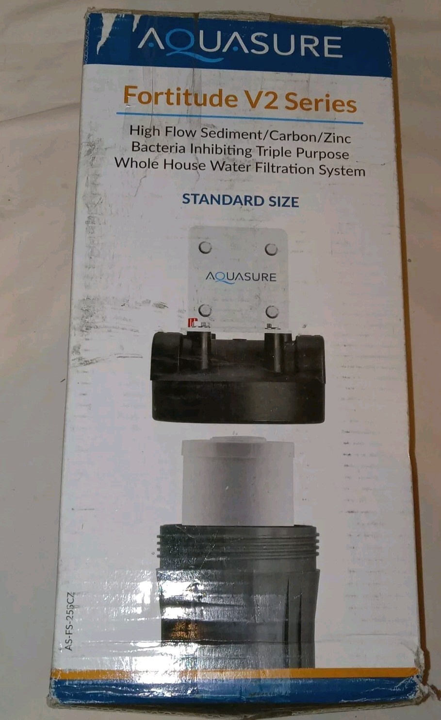 Aguasure Fortitude V2 High Flow AS-FS-25SCZ Whole House Water Filter