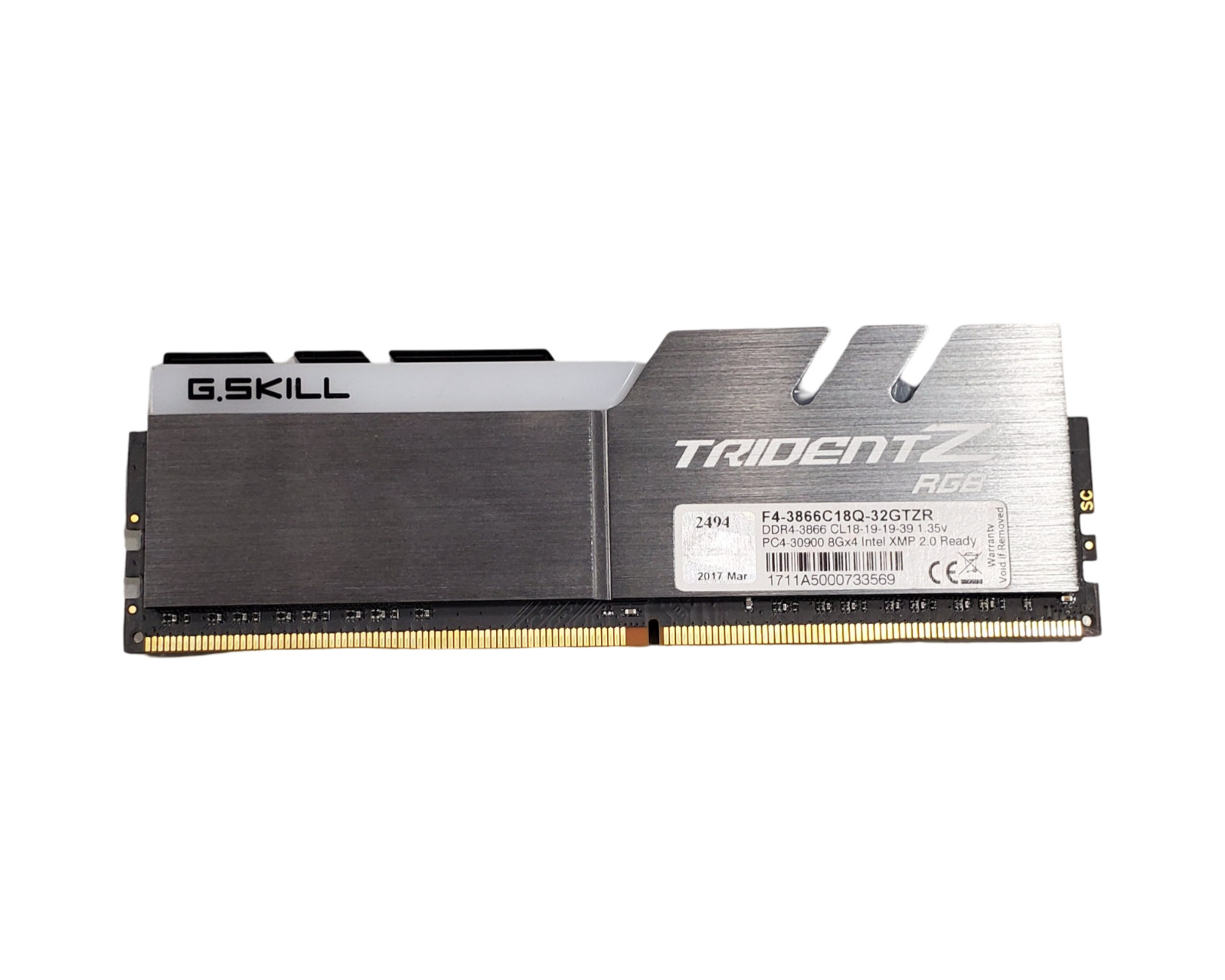 (LOT OF 3) G. SKILL TRIDENT Z RGB 8GX4 DDR4-3866MHz  #21