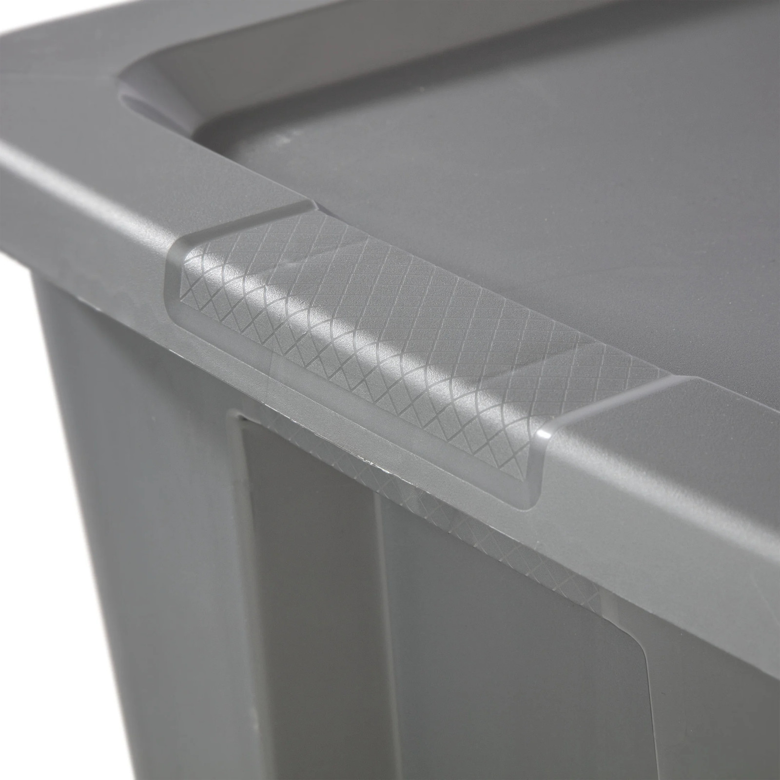 Extra Large Storage Bin, 30 Gallon Durable Plastic Storage Tote with Snap-On Lid
