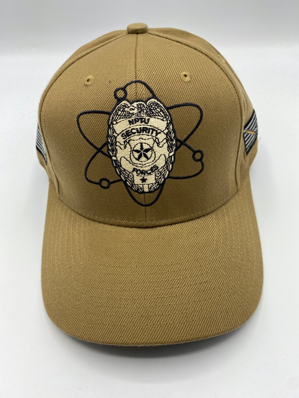 The Corps Naval Nuclear Power Training Unit Logo Beige Baseball Cap Hat One Size