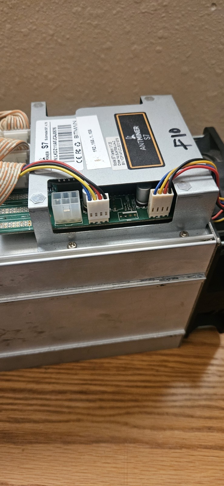 Bitmain Antminer S7 M/N:Lkdz11iafjca0676