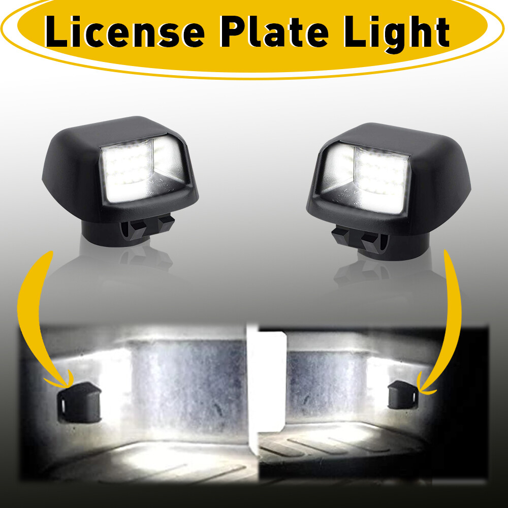 For 2007-2019 Nissan Frontier License Plate Light Rear Bumper Lamp Replacement
