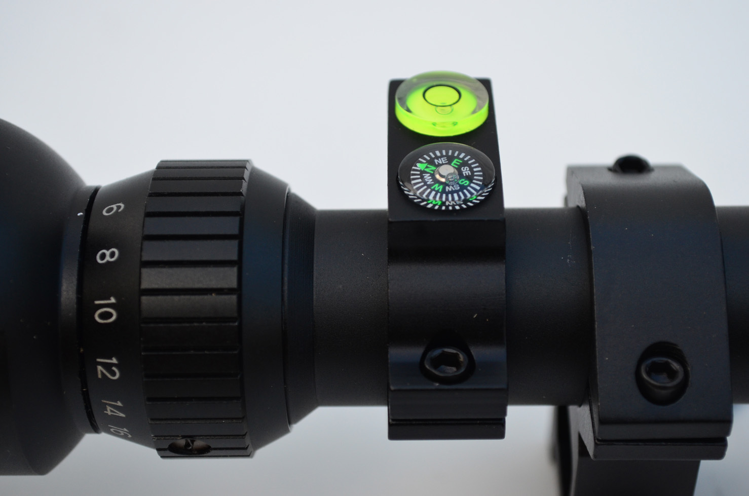 Rifle Scope Bubble Level Compass Mount For 25mm 1" Scope Tubes BUBBLE LEVEL