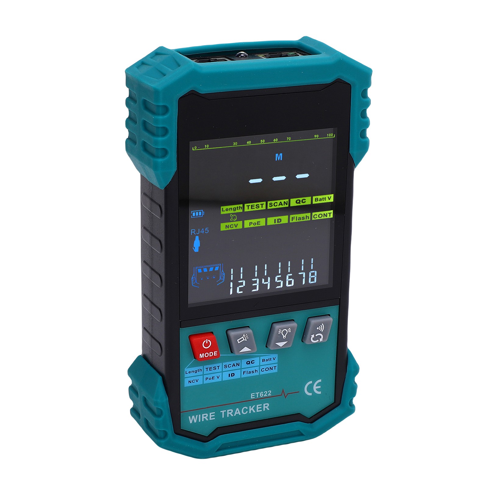 1-Advanced Network Cable Tester For Ethernet Maintenance