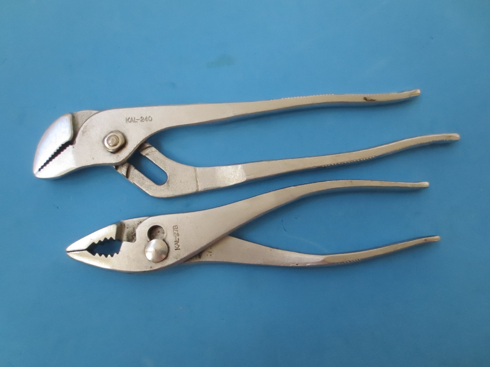 2pc Pliers Set, KAL Tools ★★ US Military Surplus ★★ Gently Used ★★