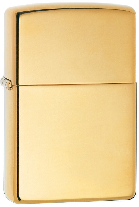 Zippo Armor High Polish Brass Pocket Lighter