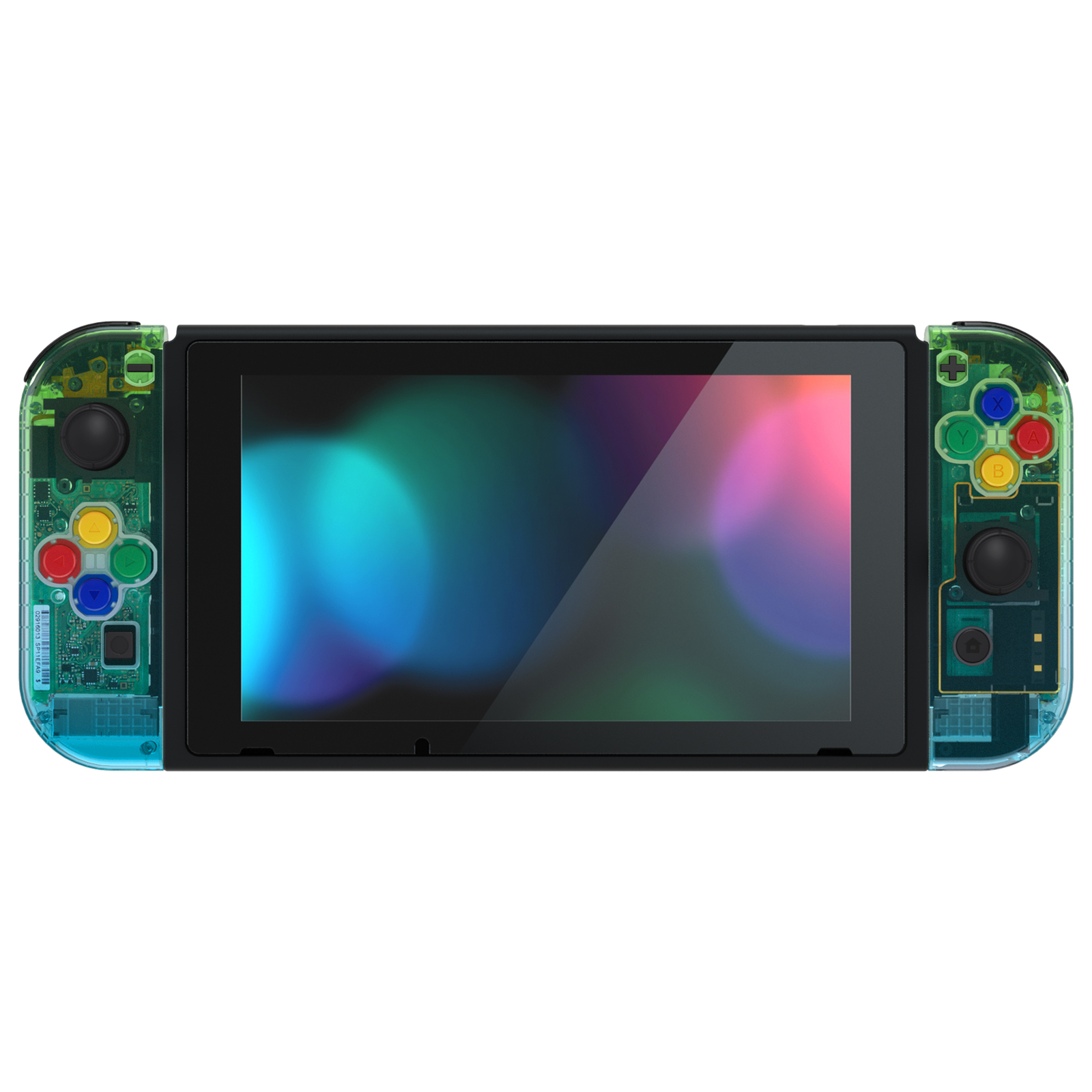 For Nintendo Switch & OLED Joy-con Shell Cover Buttons Set Clear Replacement Kit