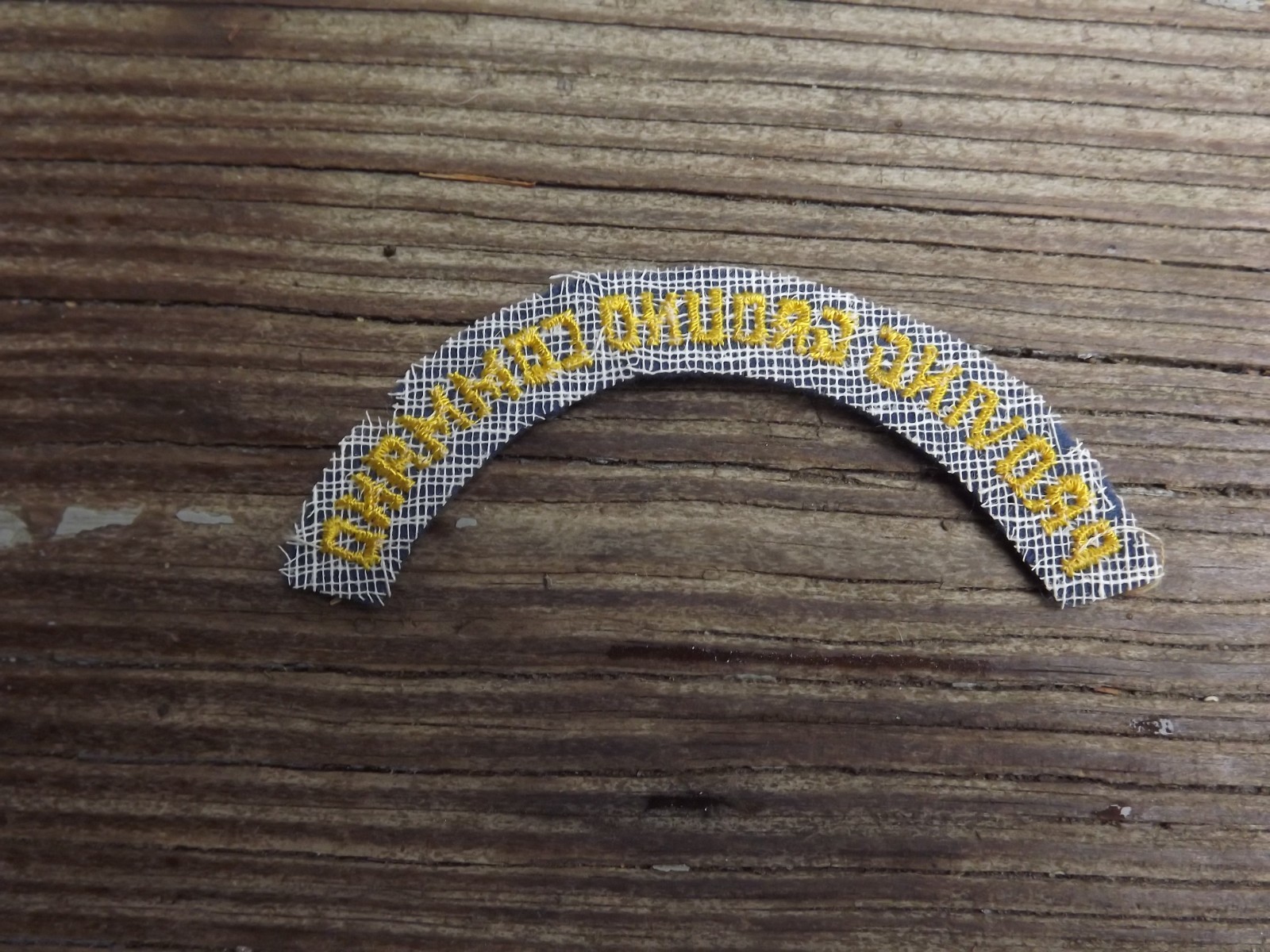 1940's AAF Proving Ground Command Tab, Felt - INV# C2003
