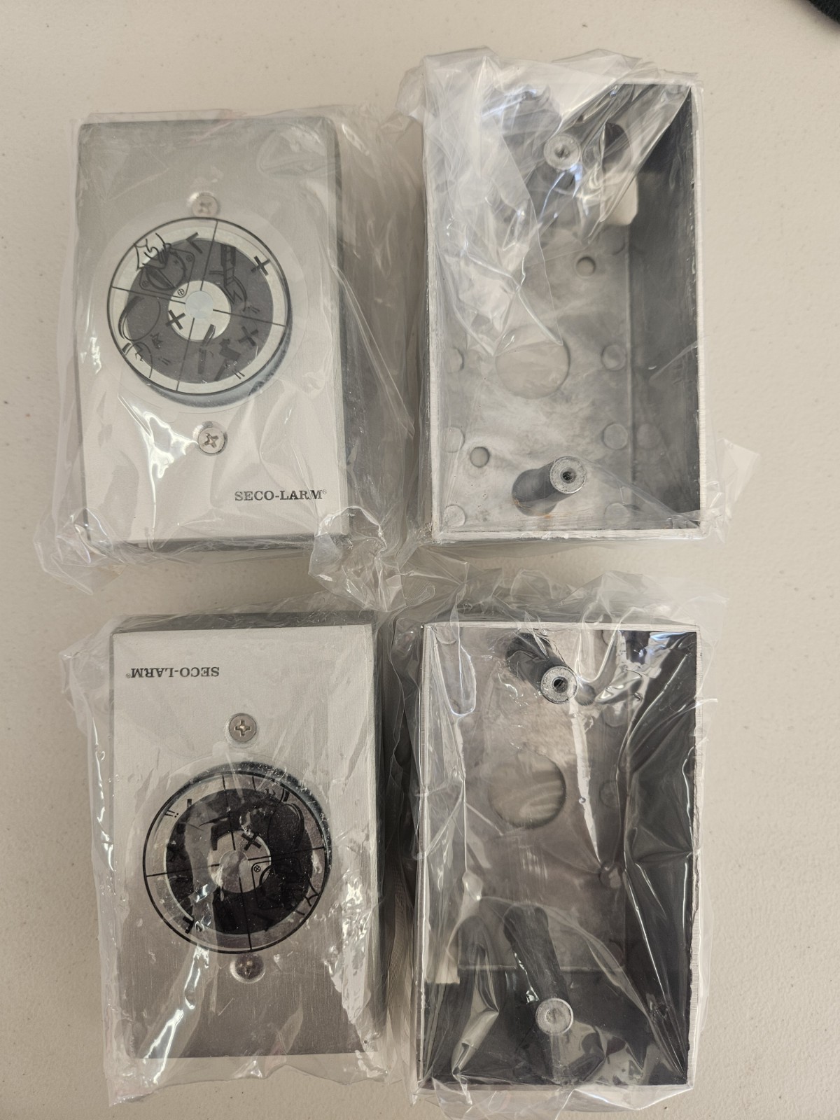 2- Qty  Seco-Larm DH-151SQ Mag Door Holder
