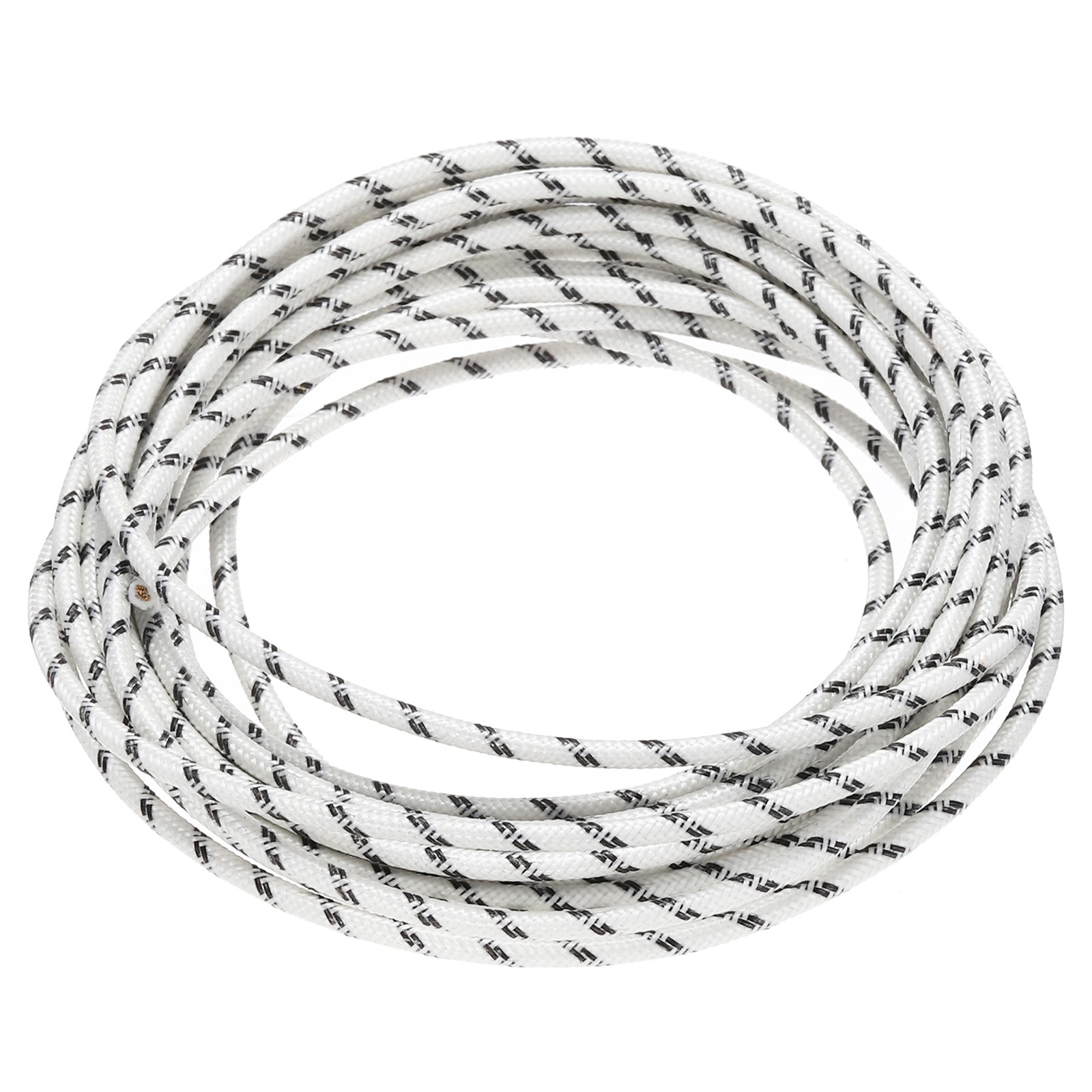 5 Meter/16.4ft 14AWG Flexible Silicone High Temperature Braided Wire Black White