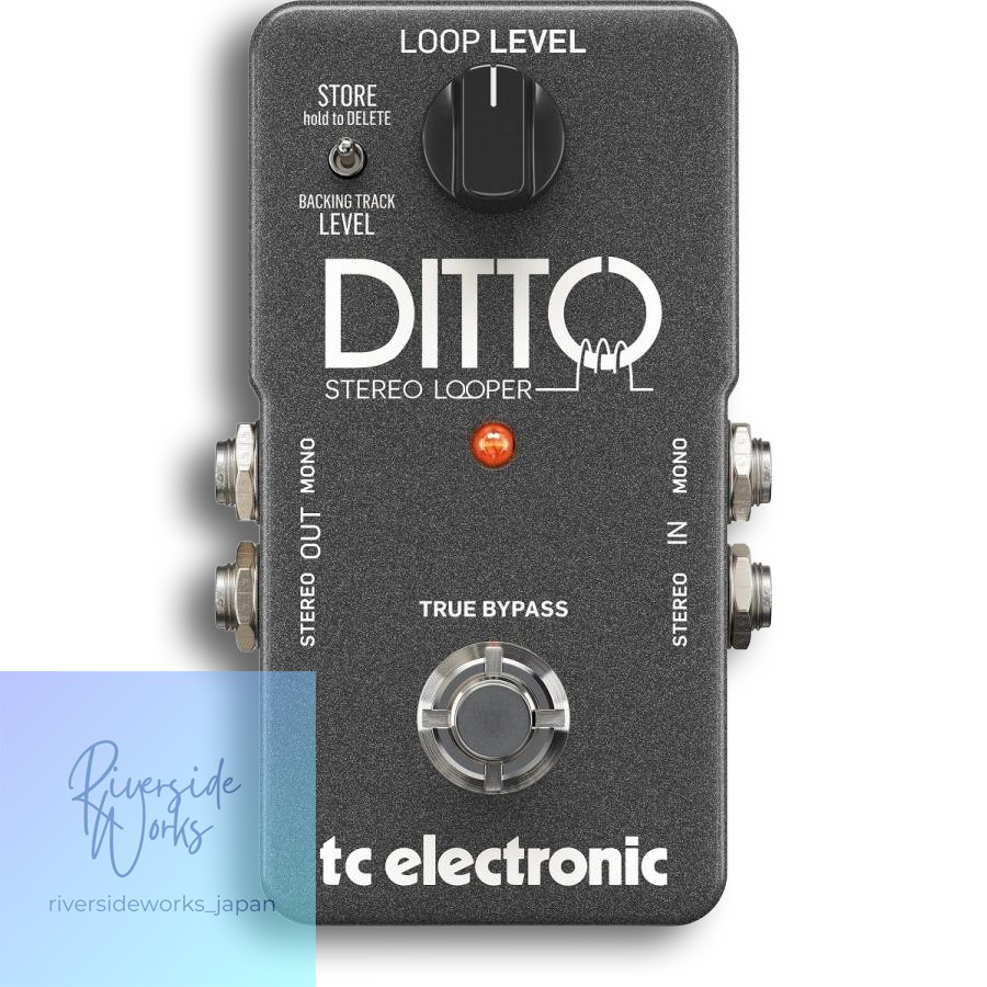 tc electronic Ditto Stereo Looper Japan Authentic Pedal