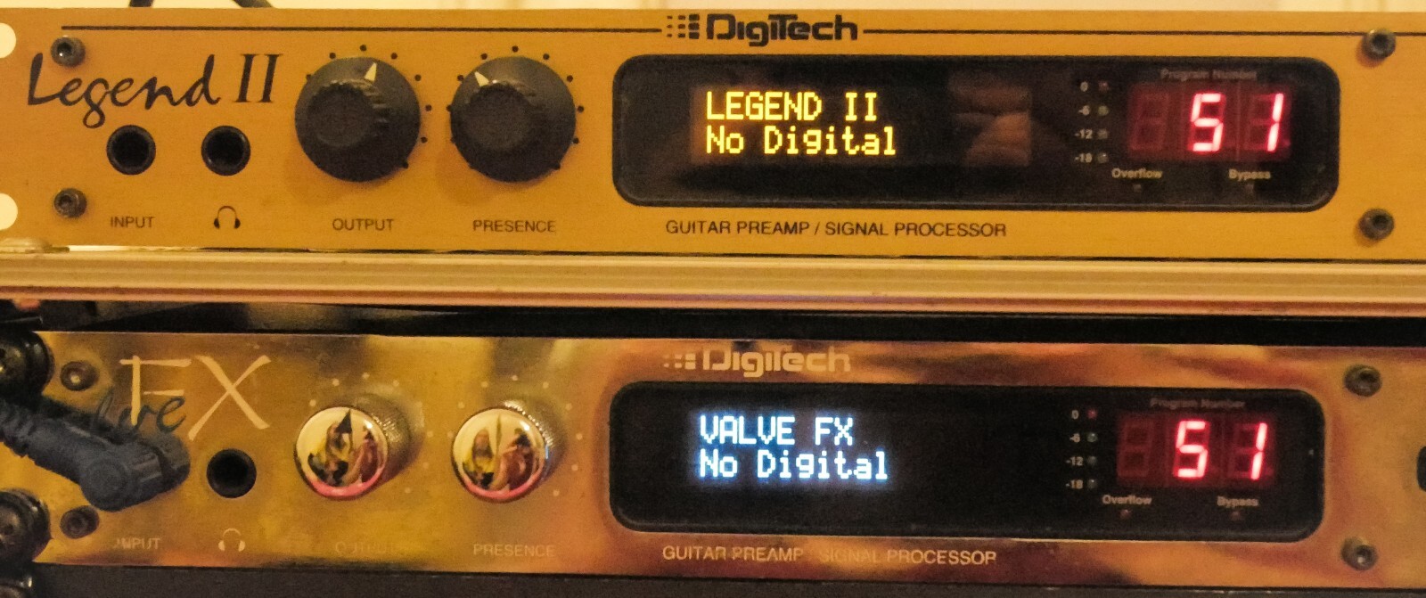 Digitech Valve FX / Legend II Custom OLED Display !