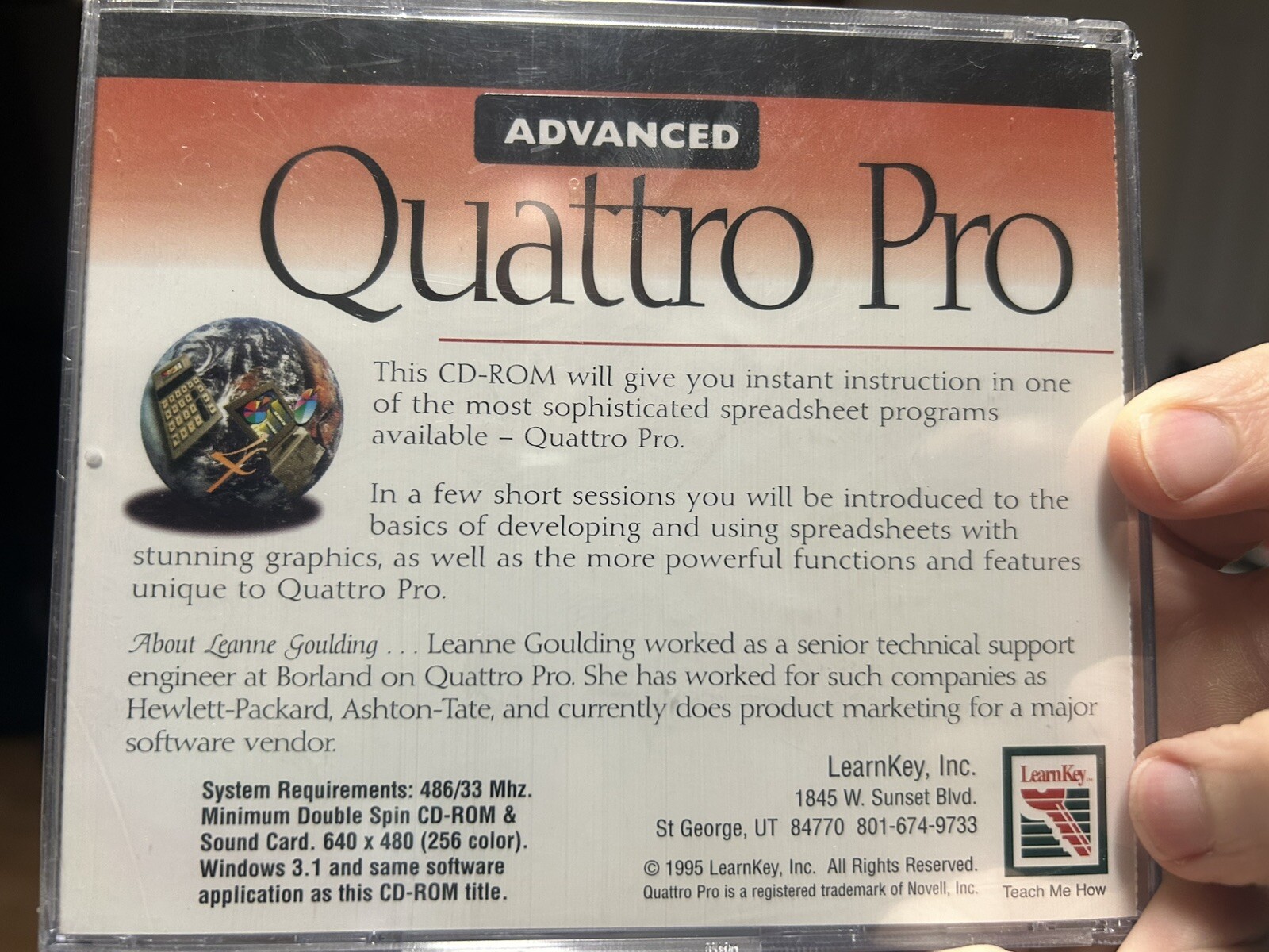 Corel Quattro Pro PC Software Original 1995 Sealed
