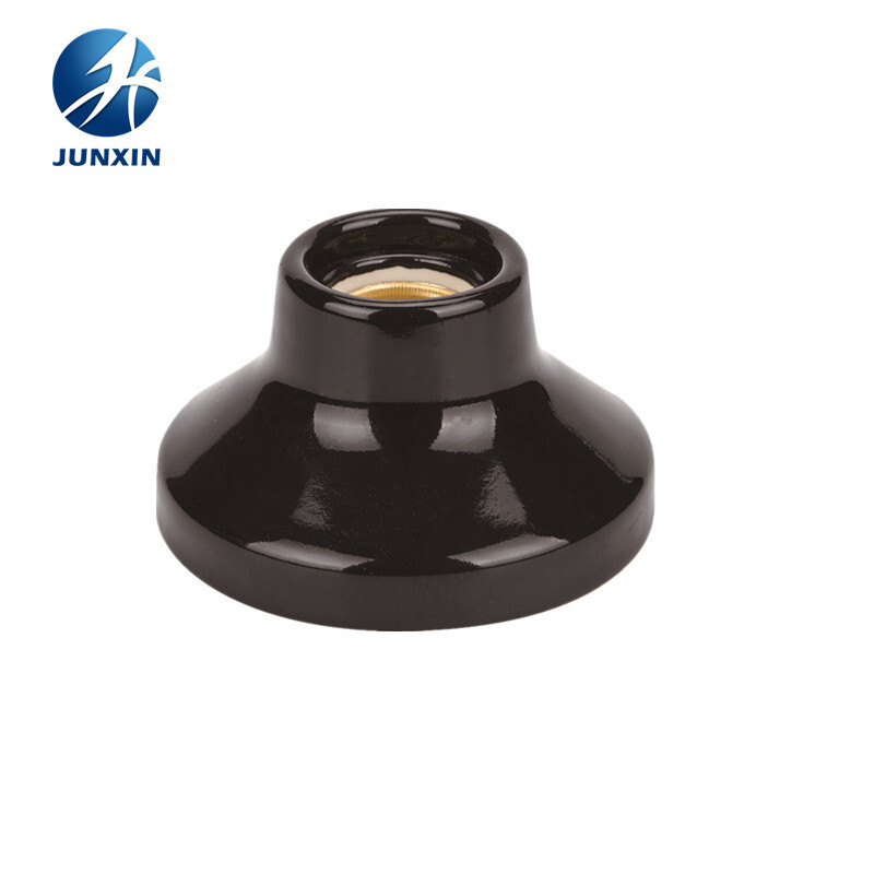 1x E26 E27 Light Socket Porcelain Ceramic Screw Socket Lamp Holder Bulb Base
