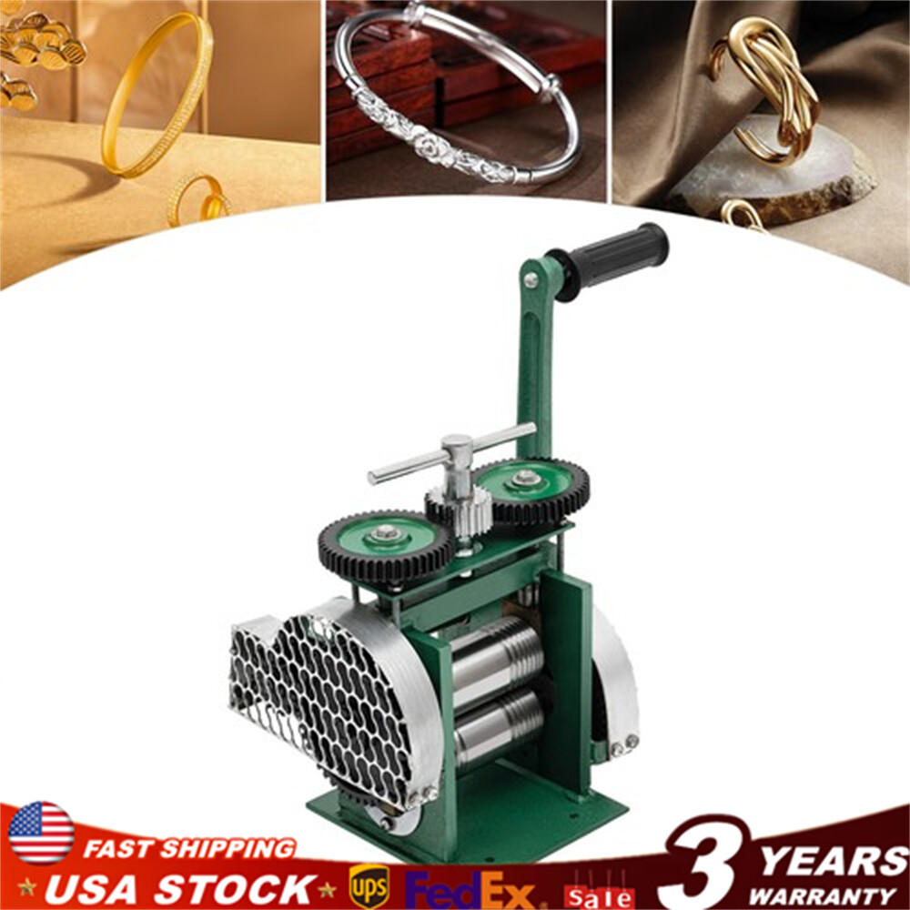 Jewelry Rolling Mill Machine,120mm Manual Rolling Mill for Jewelry Making Tool