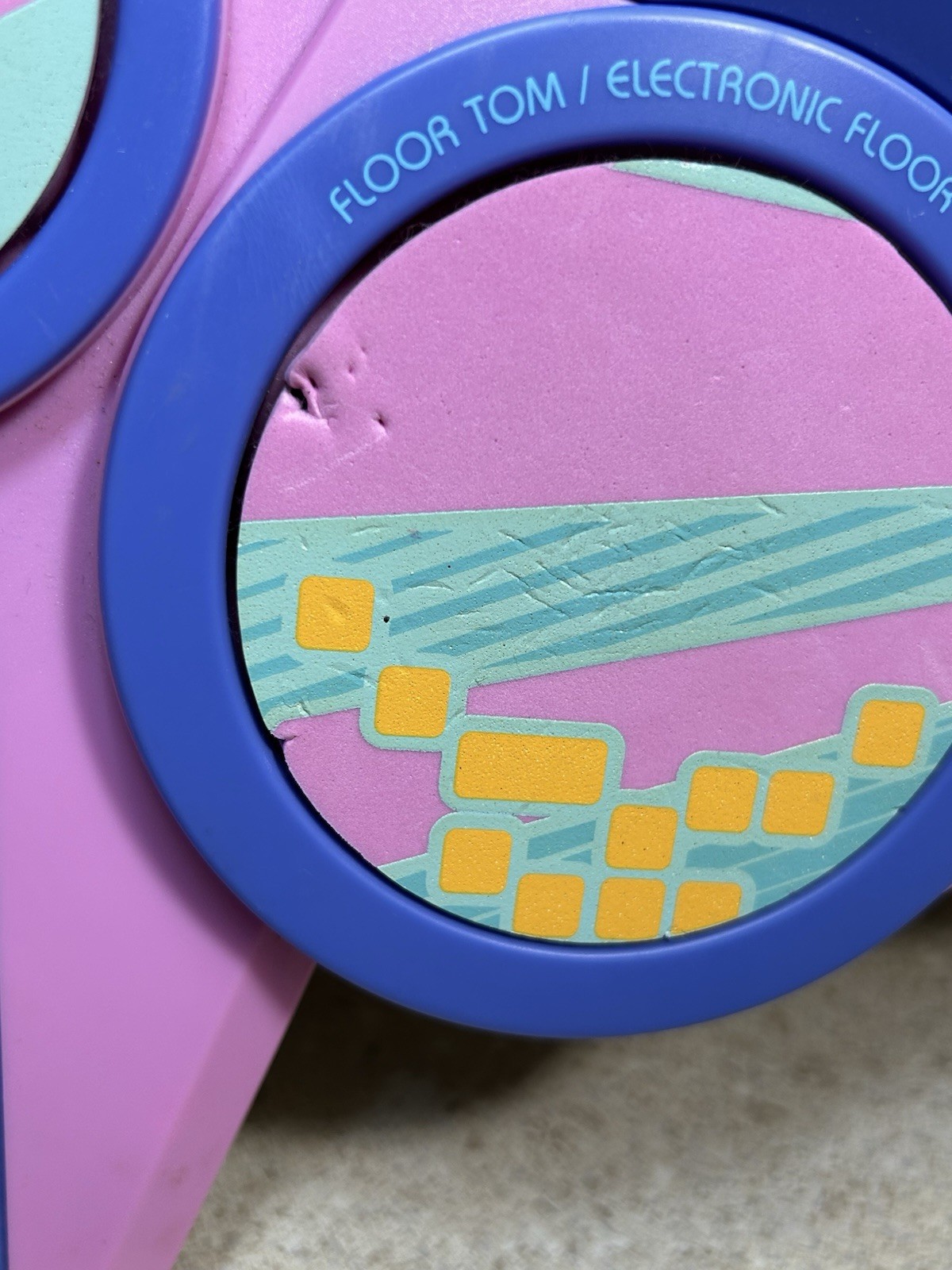 VERY RARE iCarly Electronic Sound Effects Drum Set! TESTED + WORKING!