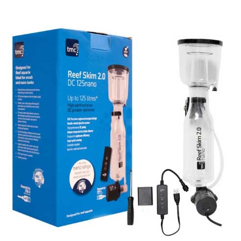Reef Skim 2.0 125 Nano DC Protein Skimmer - TMC