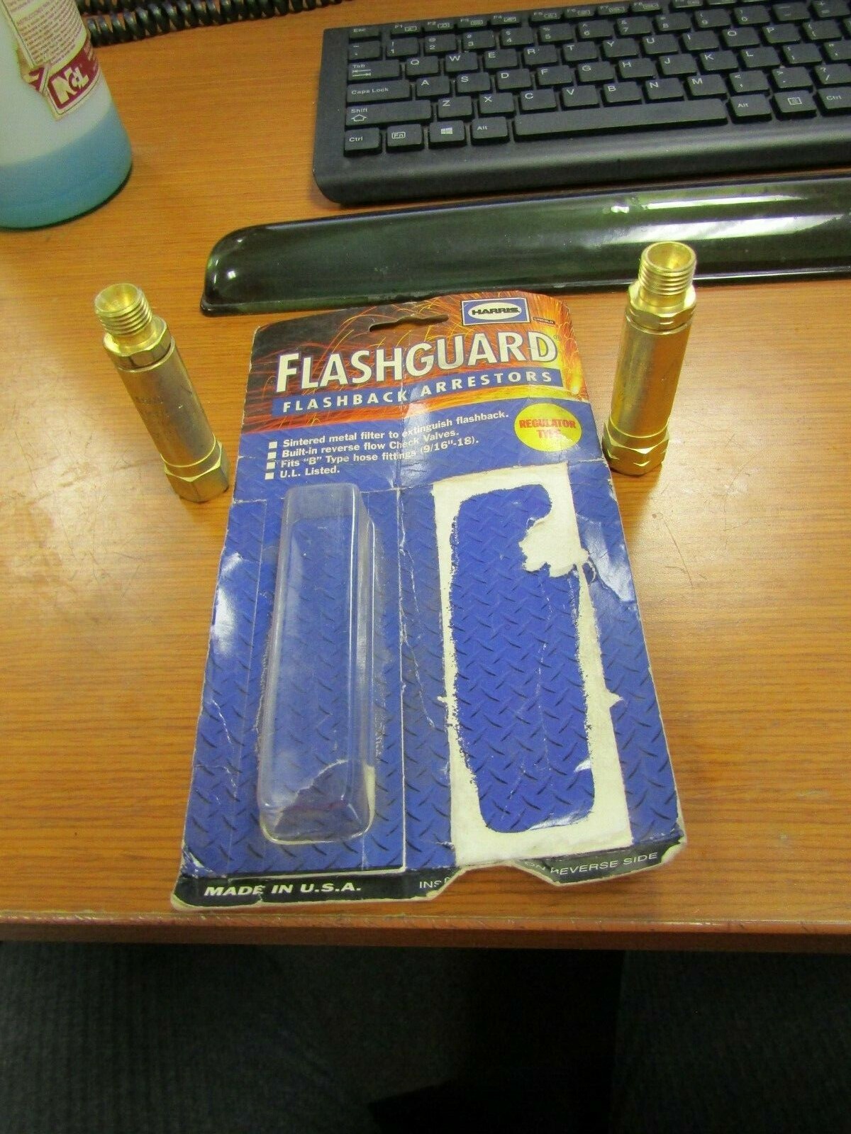 👀 2) NEW HARRIS FLASHGUARD FLASHBACK ARRESTORS & CHECK VALVE 88-FBRL & 88-FBRR