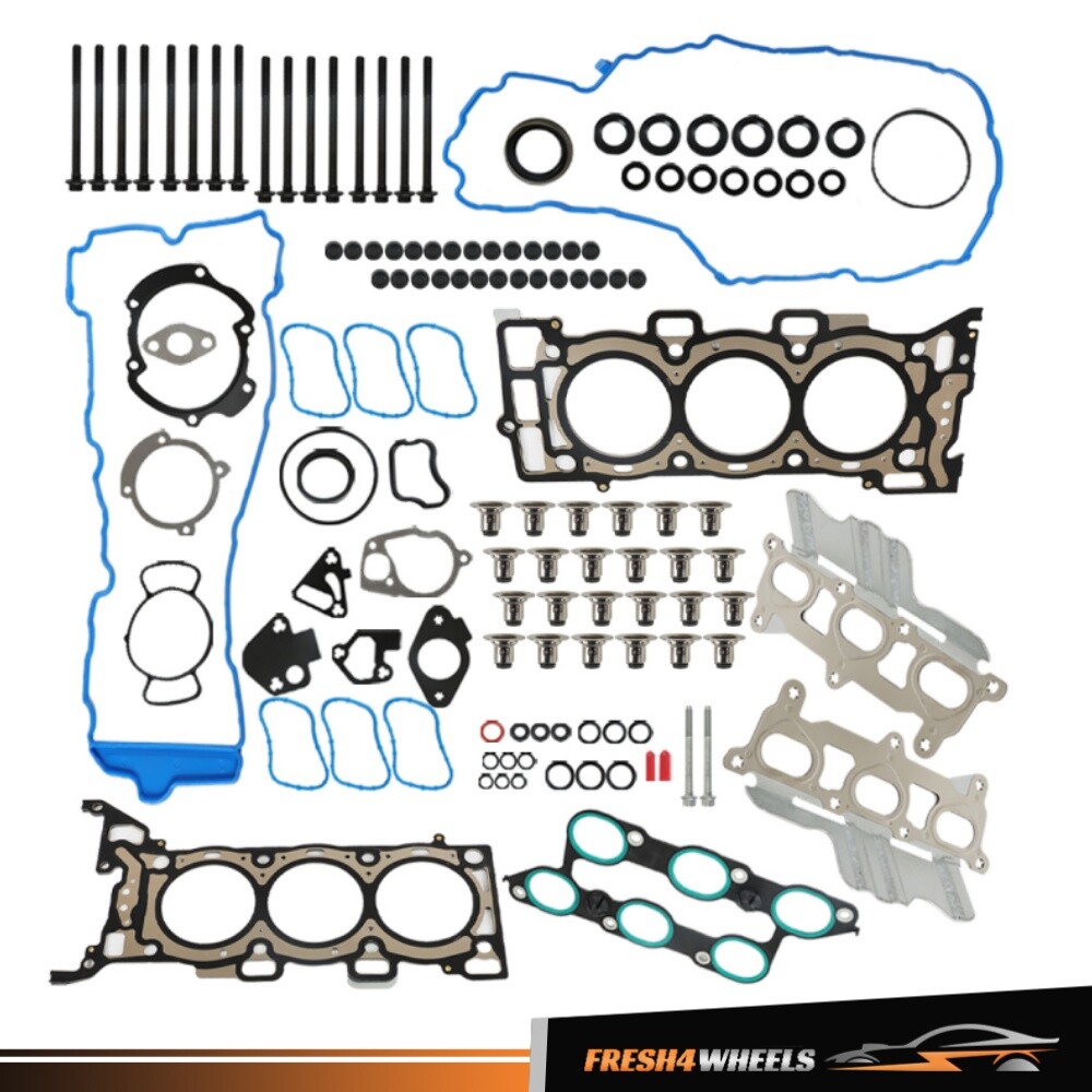 For 09-16 Chevrolet Tranverse Buick Enclave GMC 3.6L Full Head Gasket Bolts Kit