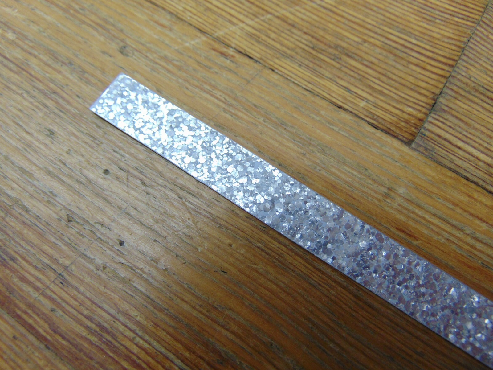 New Delmar Silver Sparkle Bass Drum Hoop Inlay, 1/2", Will Fit up to a 24" hoop