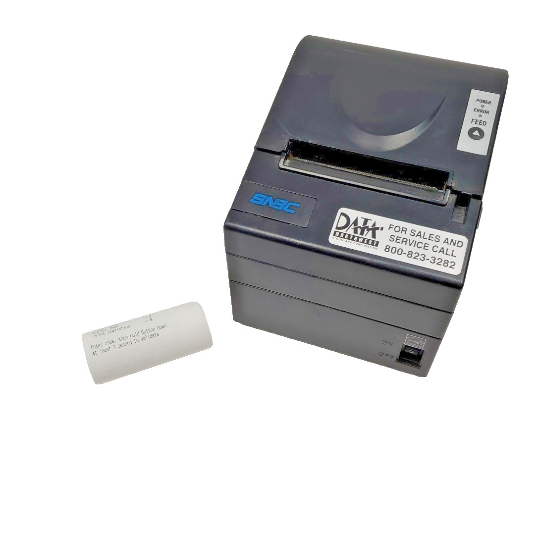 SNBC BTP-R880NP Thermal Receipt Printer-USB/Serial Tested - no psu