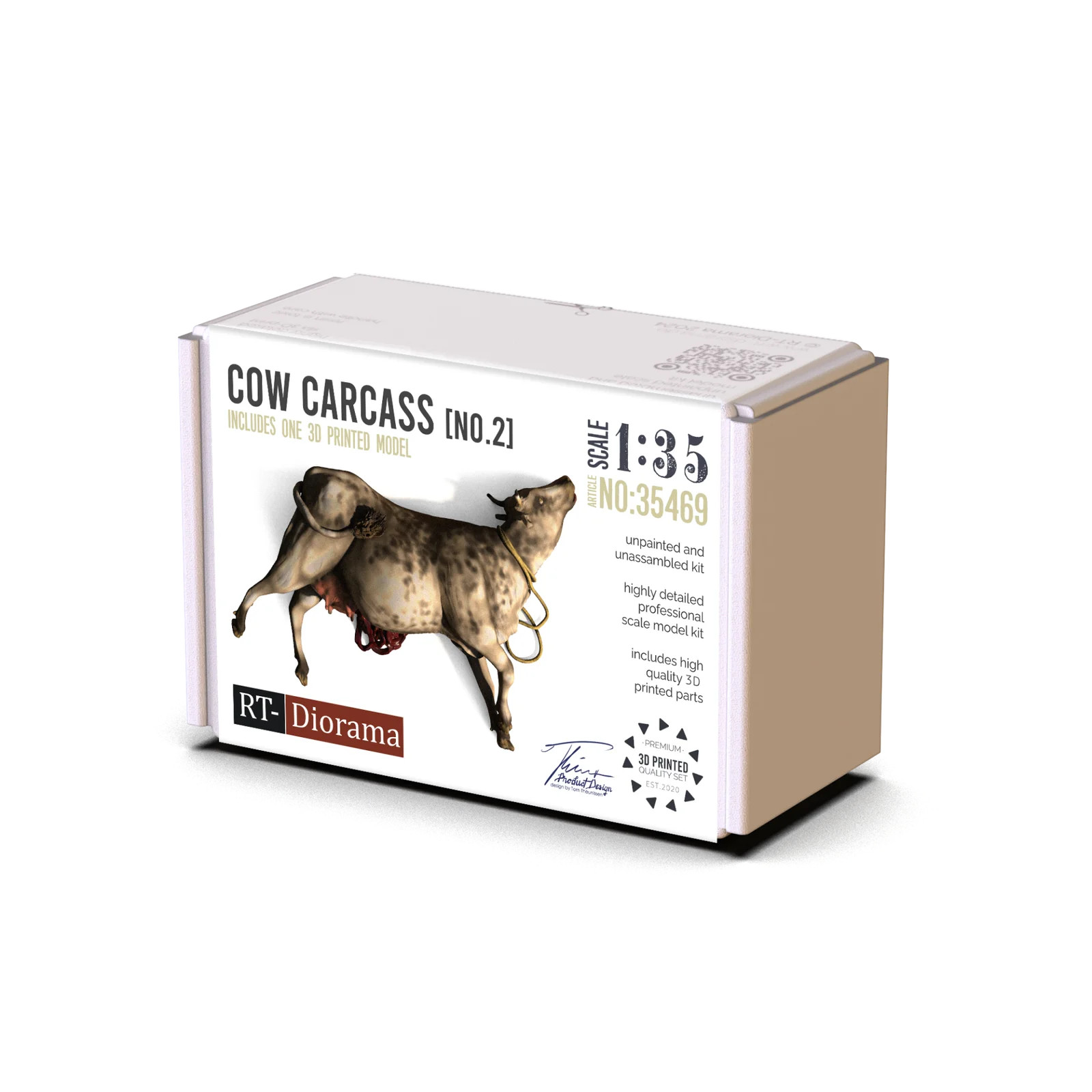 RT DIORAMA 35469 1/35 Cow Carcass [No.2]