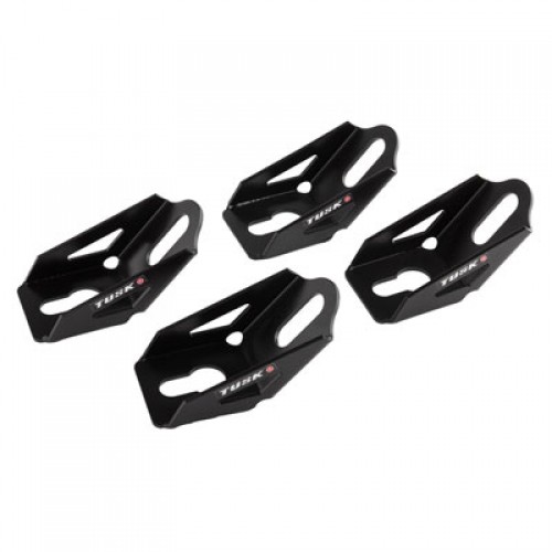 Tusk Maverick X3 Tie Down Adapters 4 Pack Black Powder Coated 1939640002