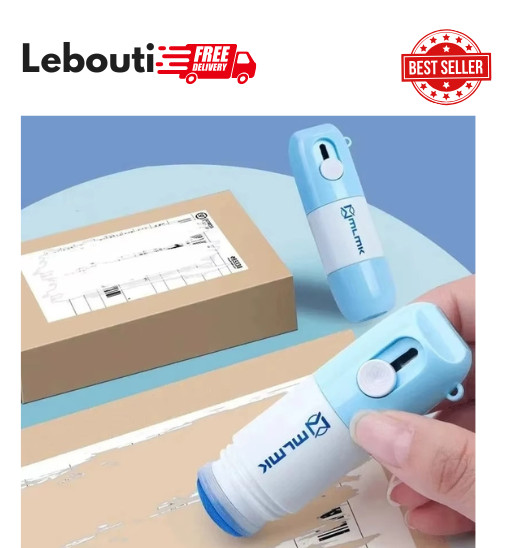 Privacy Protection Roller Address Blocker Stamp Parcel Opener Tool Set