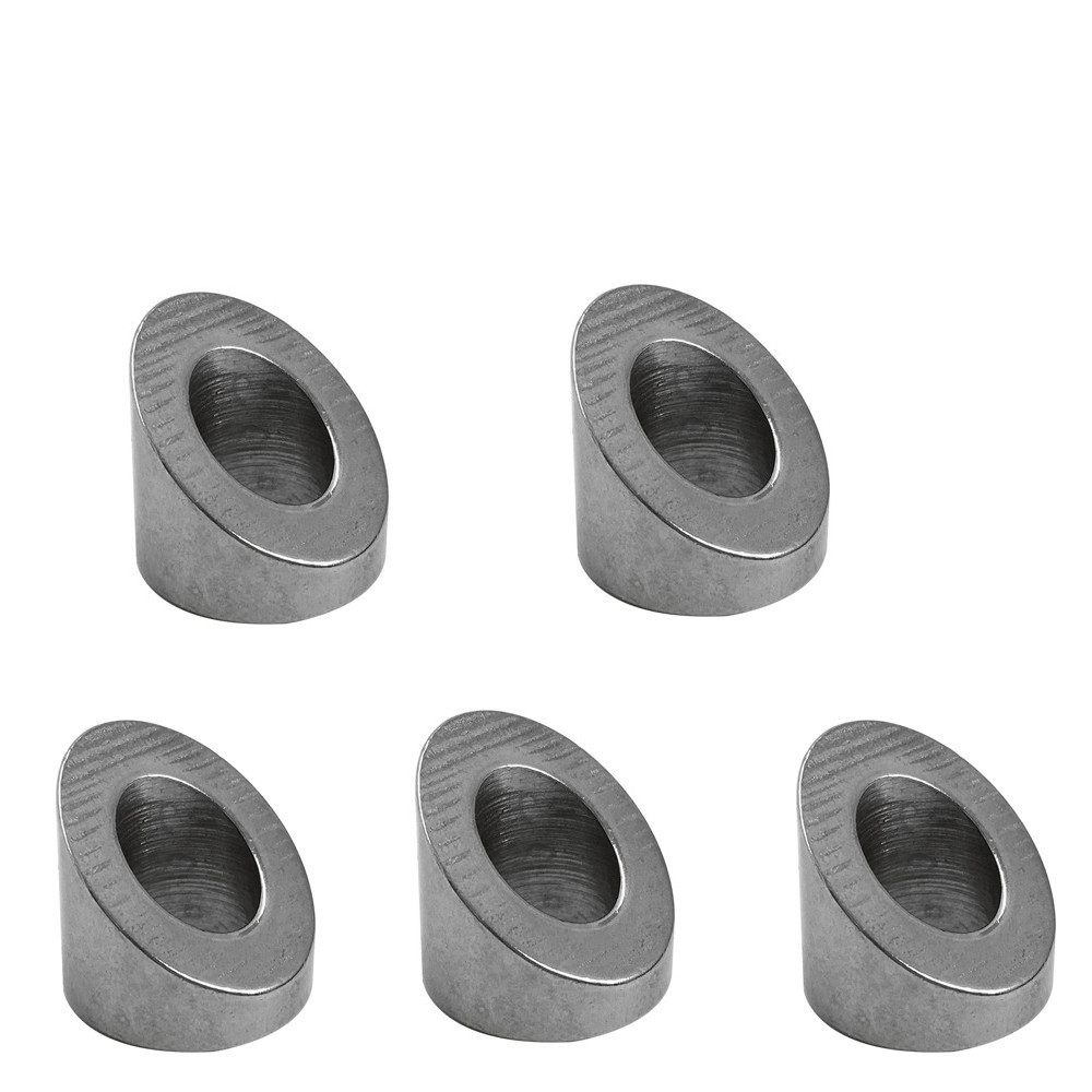 33 Degree Angled Beveled Washer for Cable Railing - 1/4" Cable Railing (Pack 5)